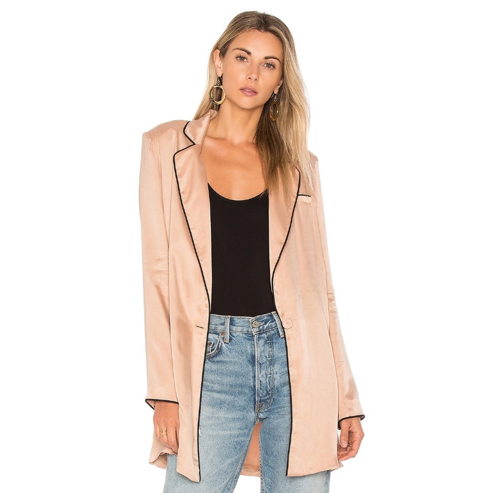 House of Harlow 1960 x Revolve Jacket in Nude